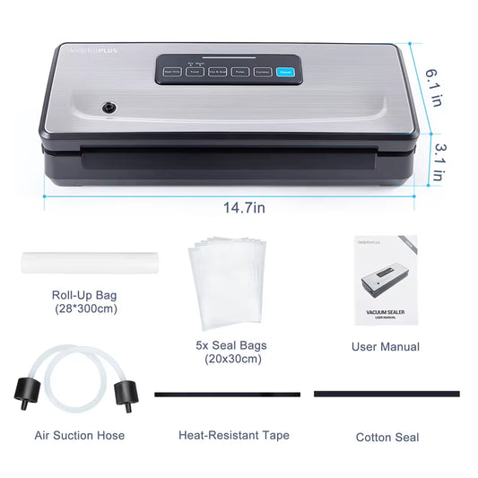 Plastic Bag Vacuum Sealer with Multi-Mode Packaging