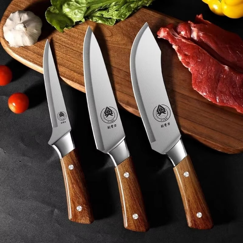 Premium Meat Cleaver & Boning Knife Set