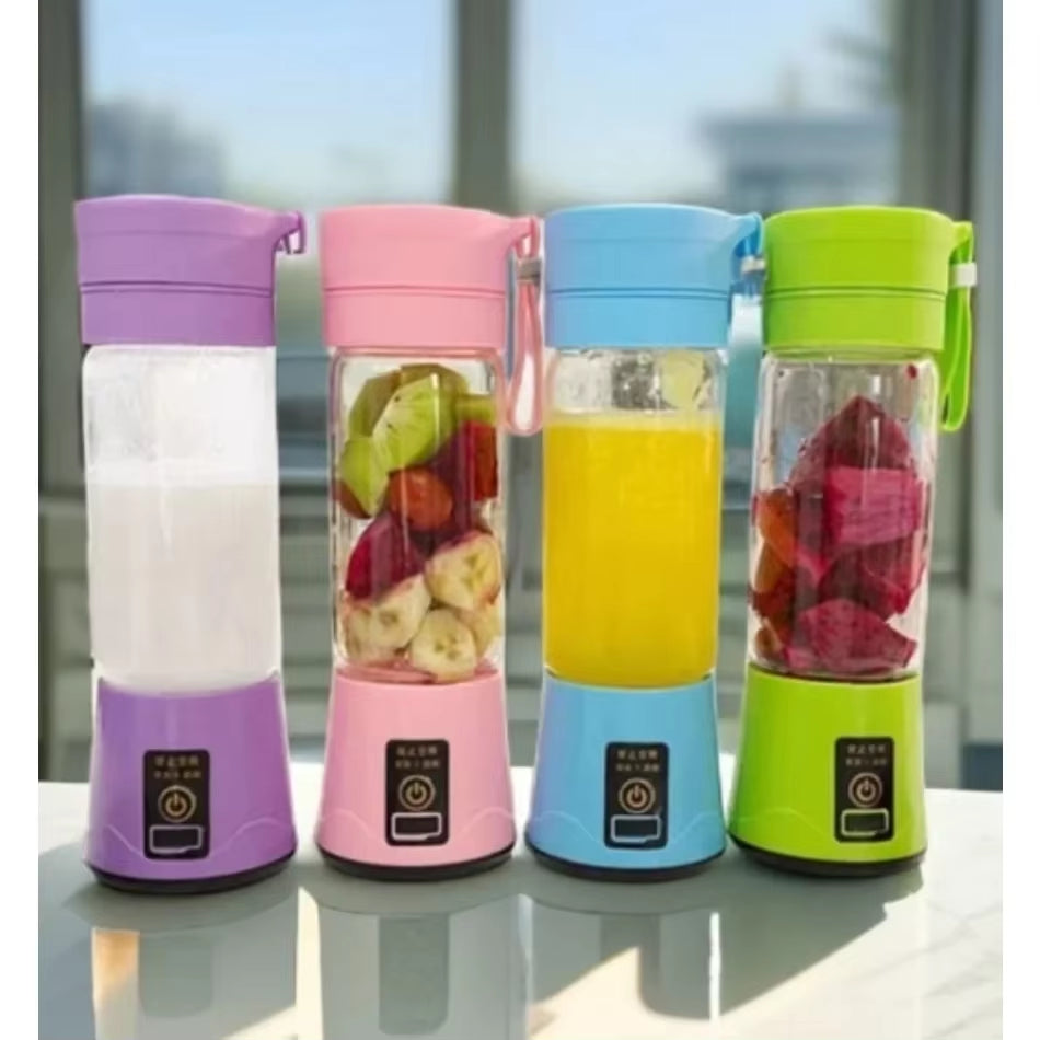 Portable USB Rechargeable Mini Blender 380ML for Shakes & Smoothies