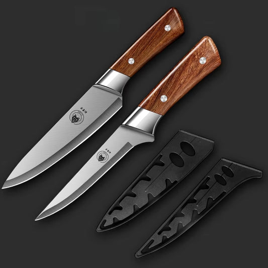 Premium Meat Cleaver & Boning Knife Set