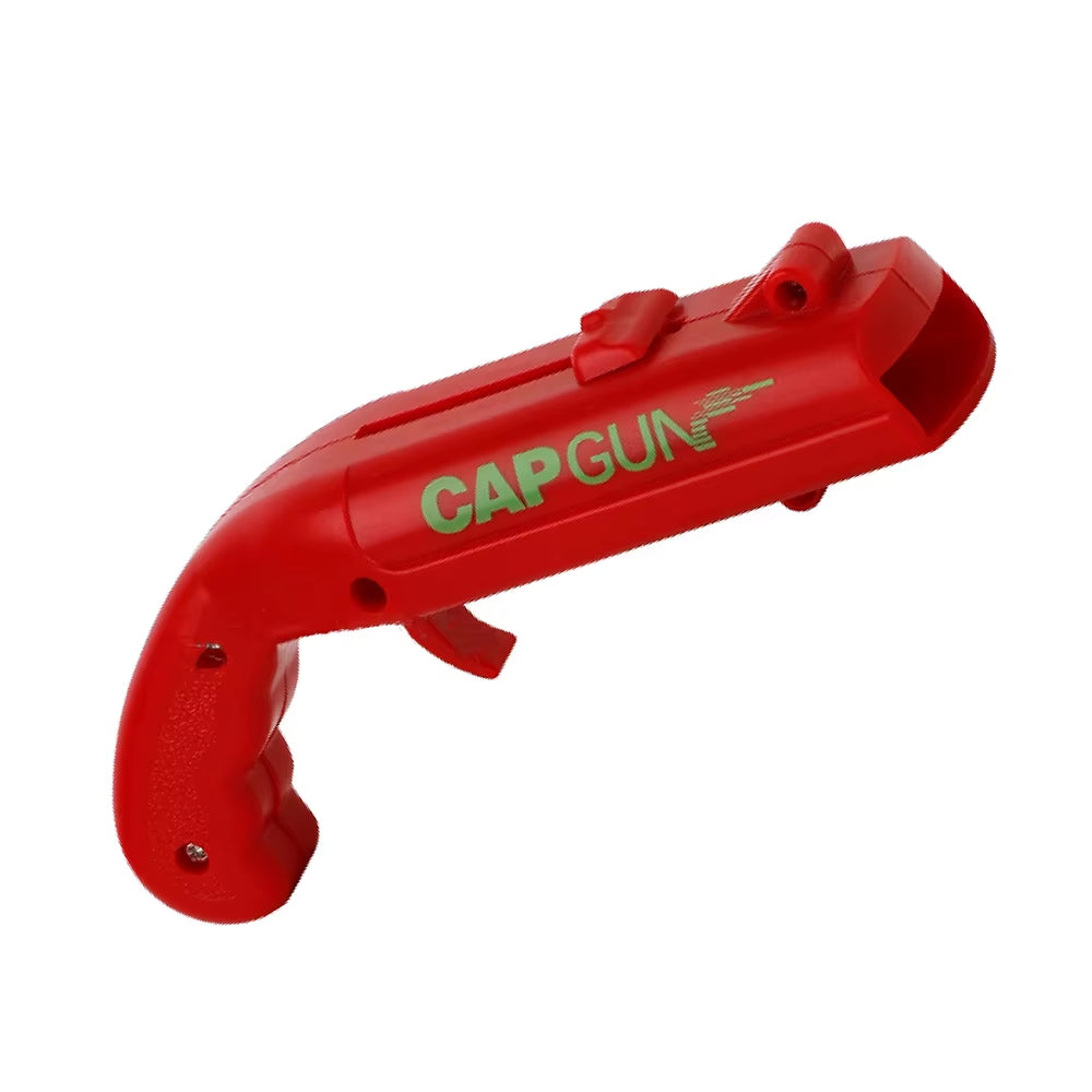 Cap Gun Beer Bottle Opener Portable Beverage Drinking Opening Gun Cap Launcher Kitchen Party Supply Bar Tool Kitchen Accessories