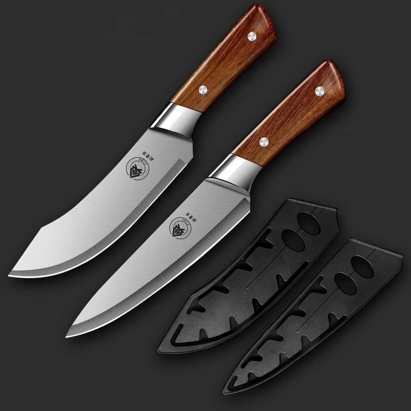 Premium Meat Cleaver & Boning Knife Set