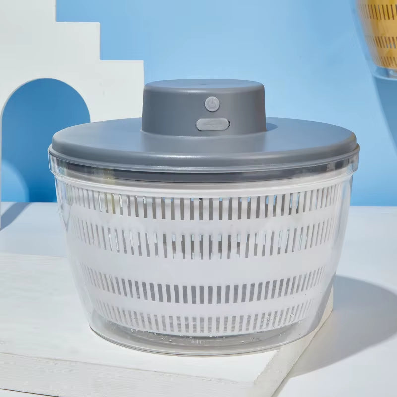 Electric Vegetable & Fruit Dehydrator with Quick Cleaning and Wet-Dry Separation