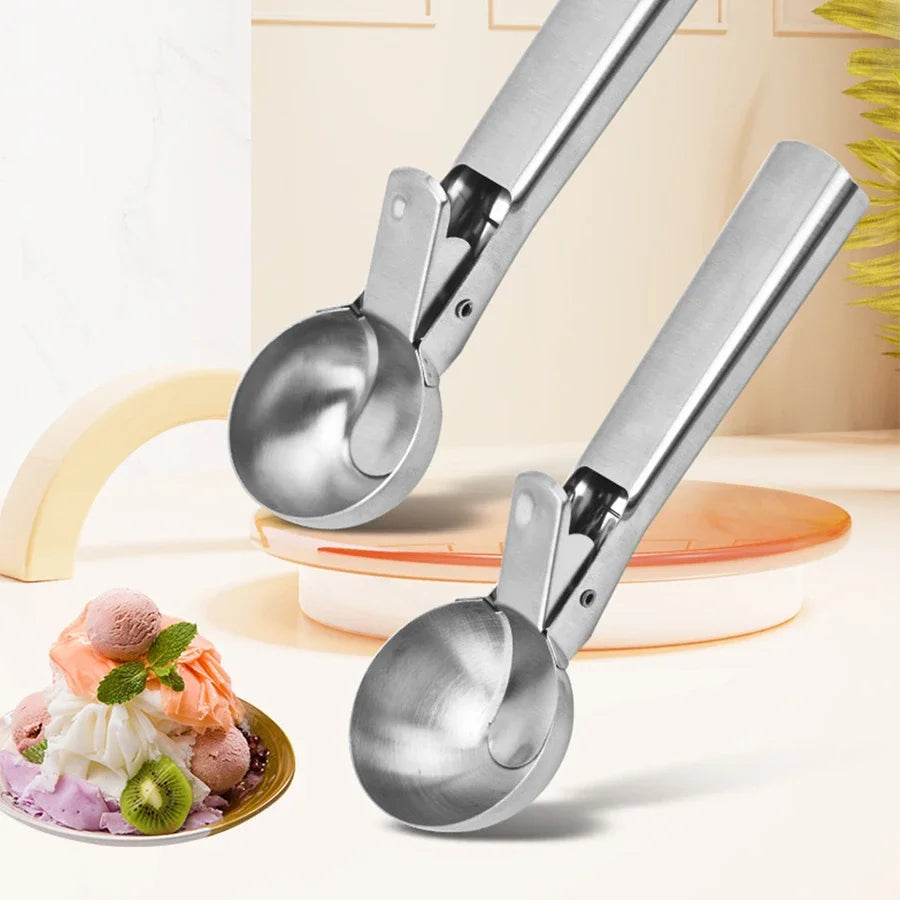 Stainless Steel Ice Cream & Fruit Scooper