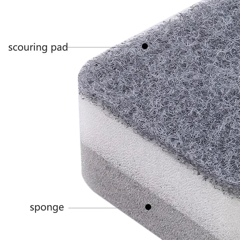 10Pcs Double-Sided Kitchen Cleaning Sponges & Pads