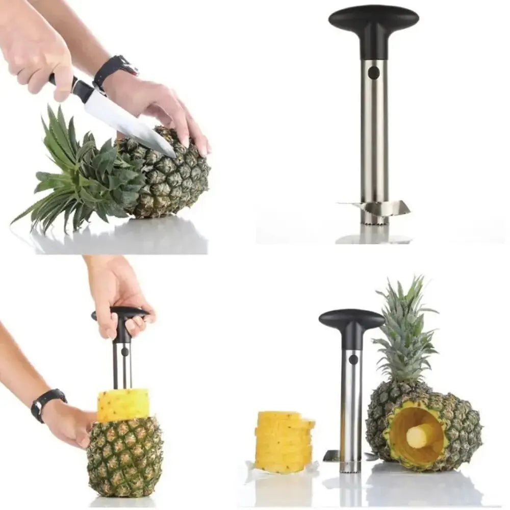 Pineapple Corer & Slicer - Stainless Steel Kitchen Tool