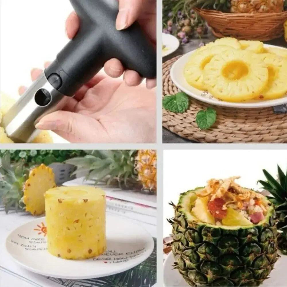 Pineapple Corer & Slicer - Stainless Steel Kitchen Tool