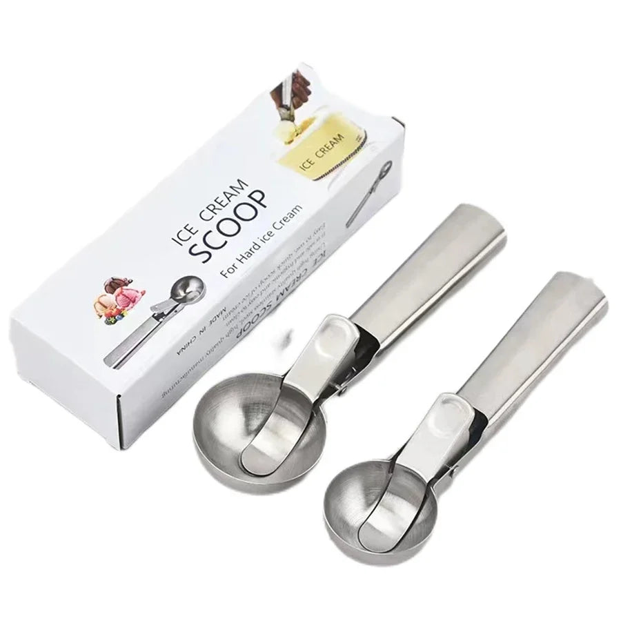 Stainless Steel Ice Cream & Fruit Scooper