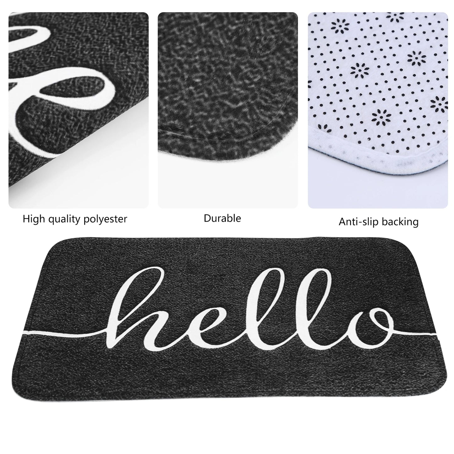 Welcome Door Mats - Soft Entry & Bathroom Mats