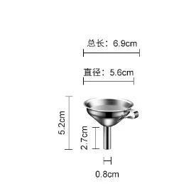 Stainless Steel Funnel with Filter – Wide Mouth for Canning & Kitchen Use