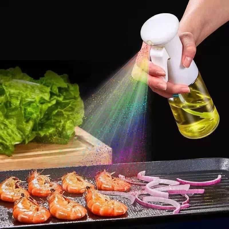 300ML Olive Oil Spray Bottle – Multipurpose Dispenser for Cooking & BBQ