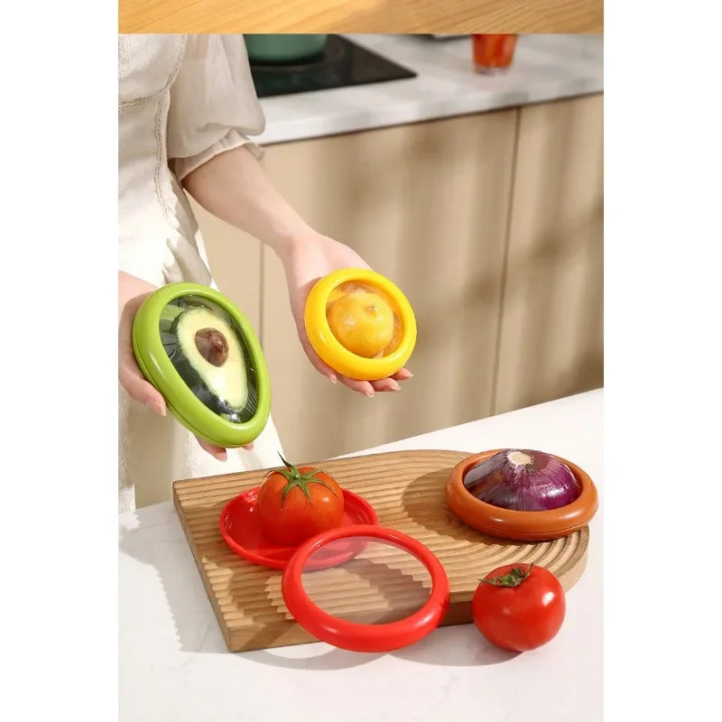 Fresh-Keeping Kitchen Storage Box for Fruits & Veggies