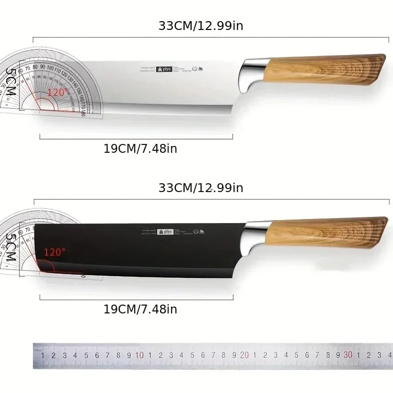 Professional Meat Slicing Knife – High-Grade Cleaver with PP Handle