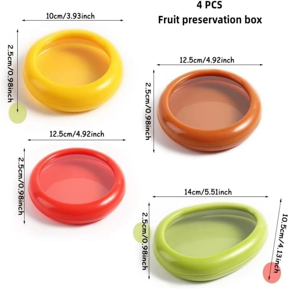 Fresh-Keeping Kitchen Storage Box for Fruits & Veggies