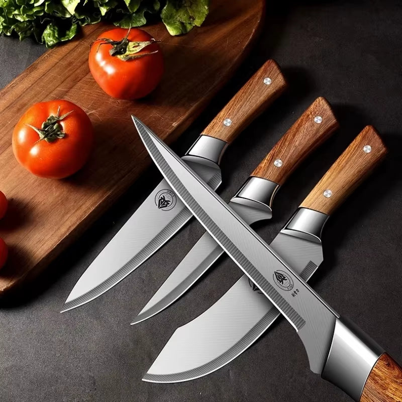 Premium Meat Cleaver & Boning Knife Set