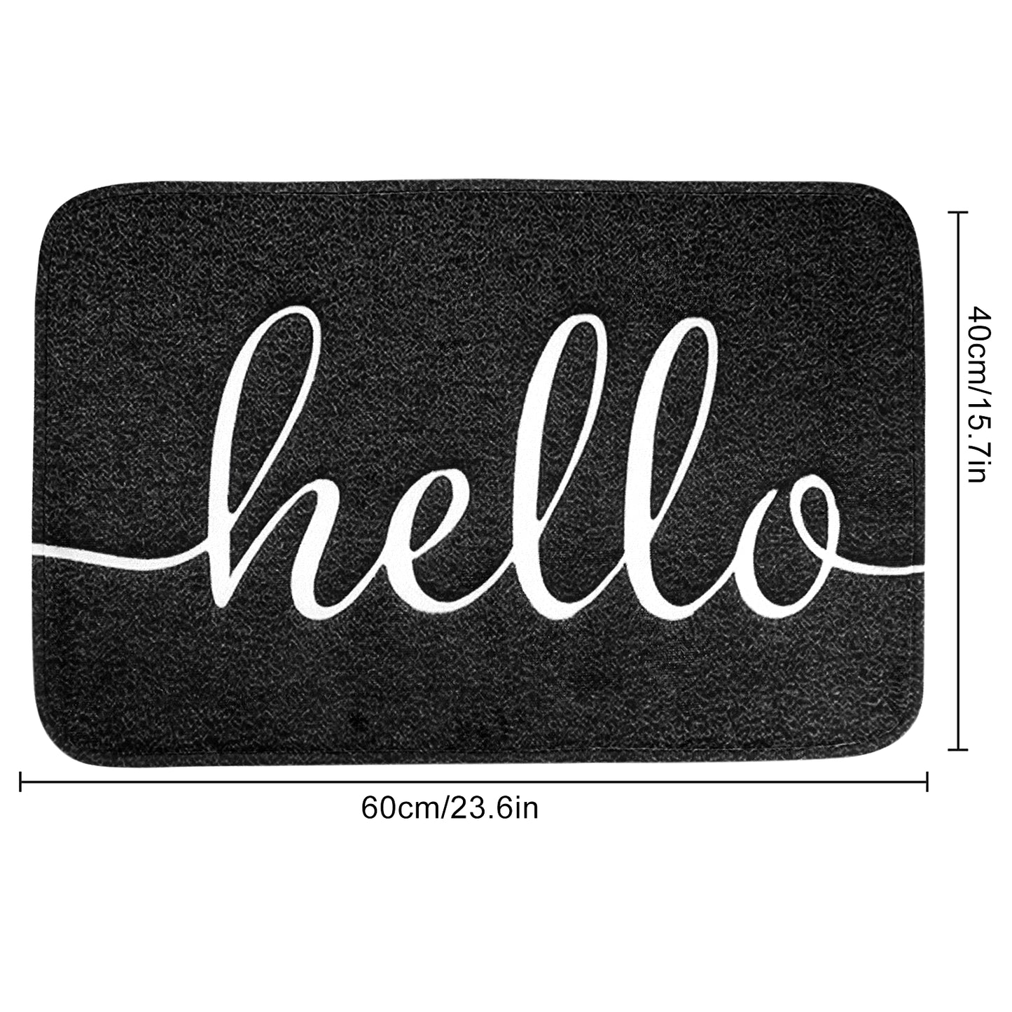 Welcome Door Mats - Soft Entry & Bathroom Mats