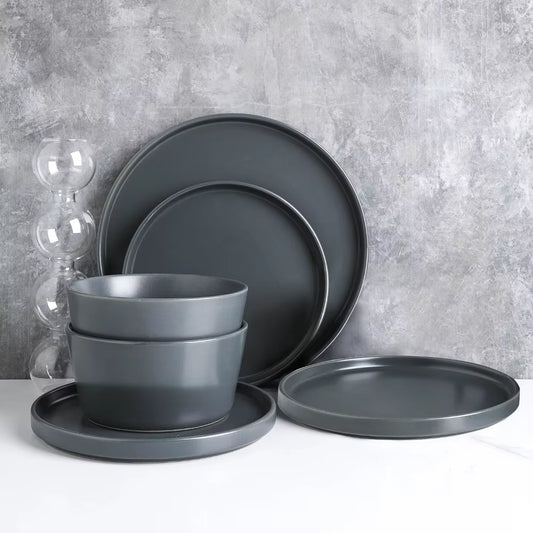 Celina Stoneware 24-Piece Dinnerware Set for 8